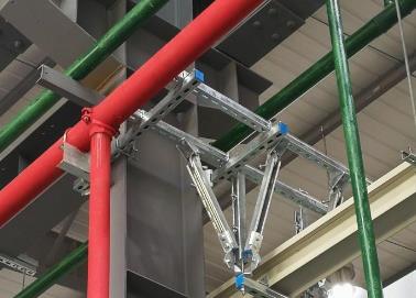 南通市该抗震支架的整体式支吊架结构协调性好
